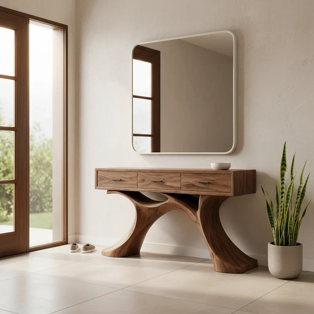 Walnut Console Tables: When a Dark Entry Piece Is the Right Call