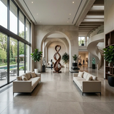 Large Abstract Wood Sculpture with Infinity Loop Form and Continuous Flow Design - ArborisWood - 2