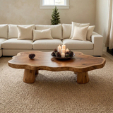 Rustic Coffee Table – Solid Wood Freeform Design for Cozy Interiors - Arboriswood - 3